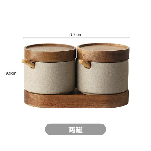 Elegant Ceramic Spice Storage Jar™