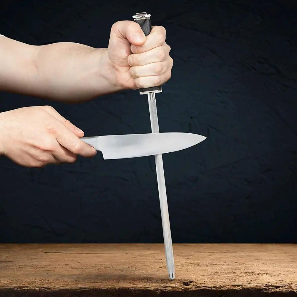 12 inch diamond Knife Sharpener Rod
