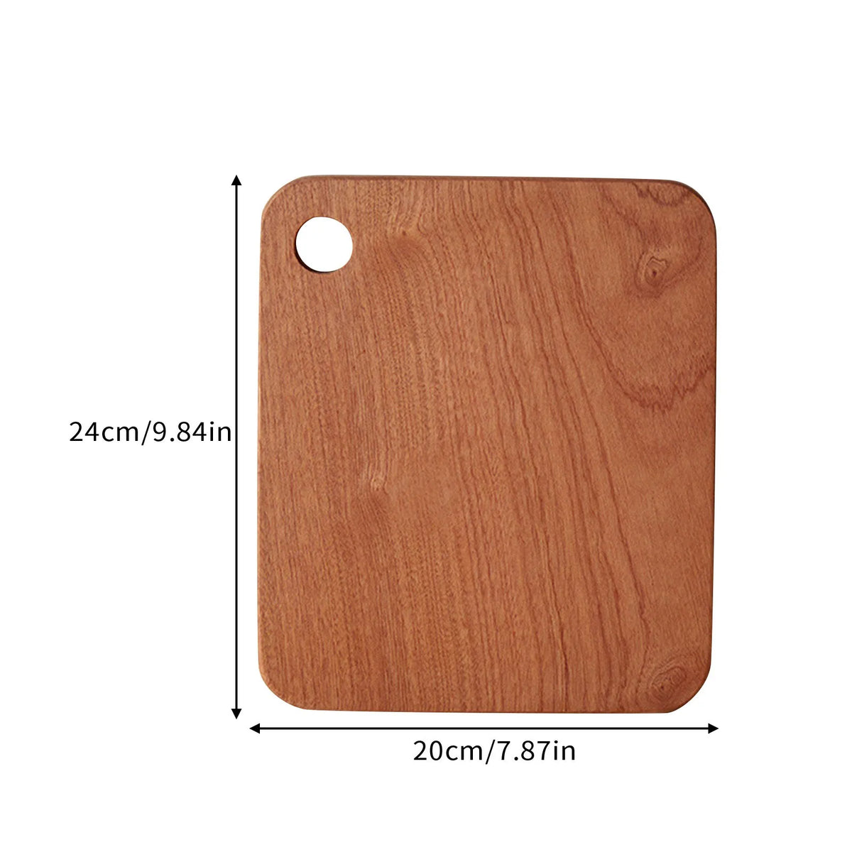 Long-handled Acacia Wood Cutting Board Solid Household Wooden Creative Photo Props Serving Charcuterie Boards Posing