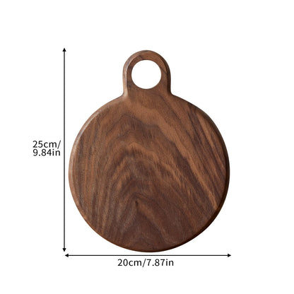 Long-handled Acacia Wood Cutting Board Solid Household Wooden Creative Photo Props Serving Charcuterie Boards Posing