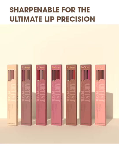 velvet lip liner 3pcs