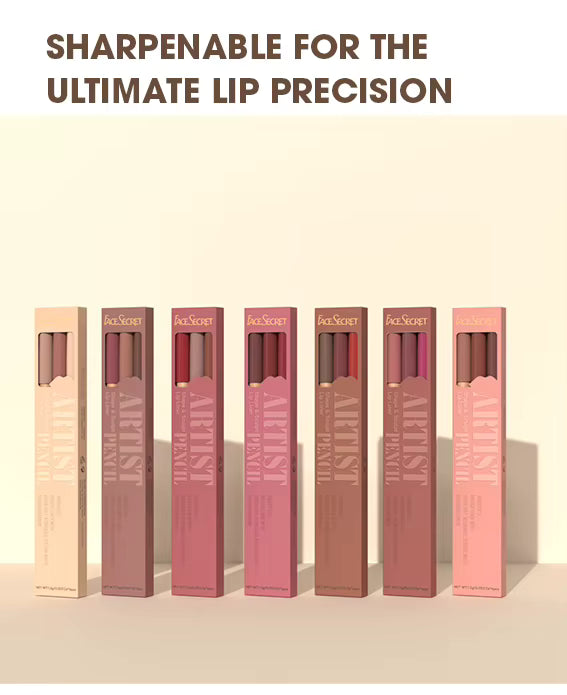 velvet lip liner 3pcs