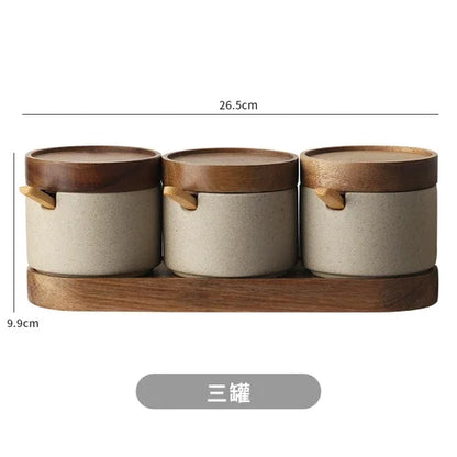 Elegant Ceramic Spice Storage Jar™