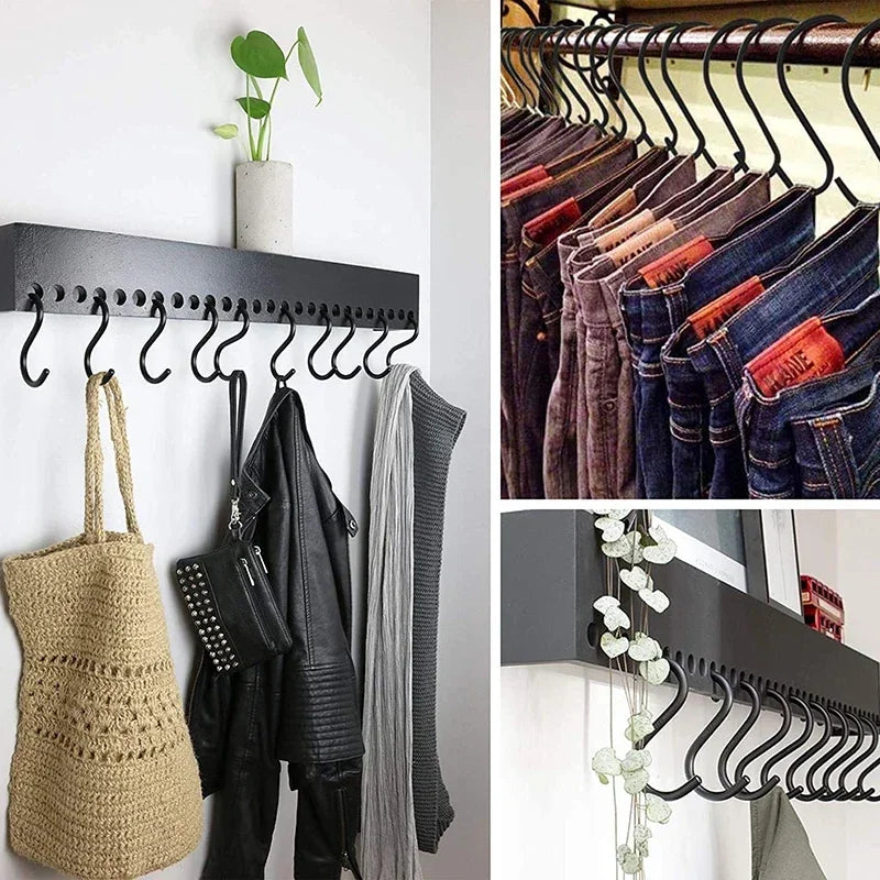 Stylish Stainless Steel S-Hook Set™