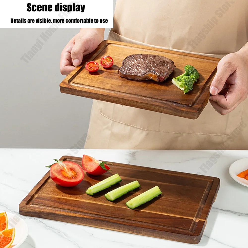 Premium Acacia Wood Cutting Board™