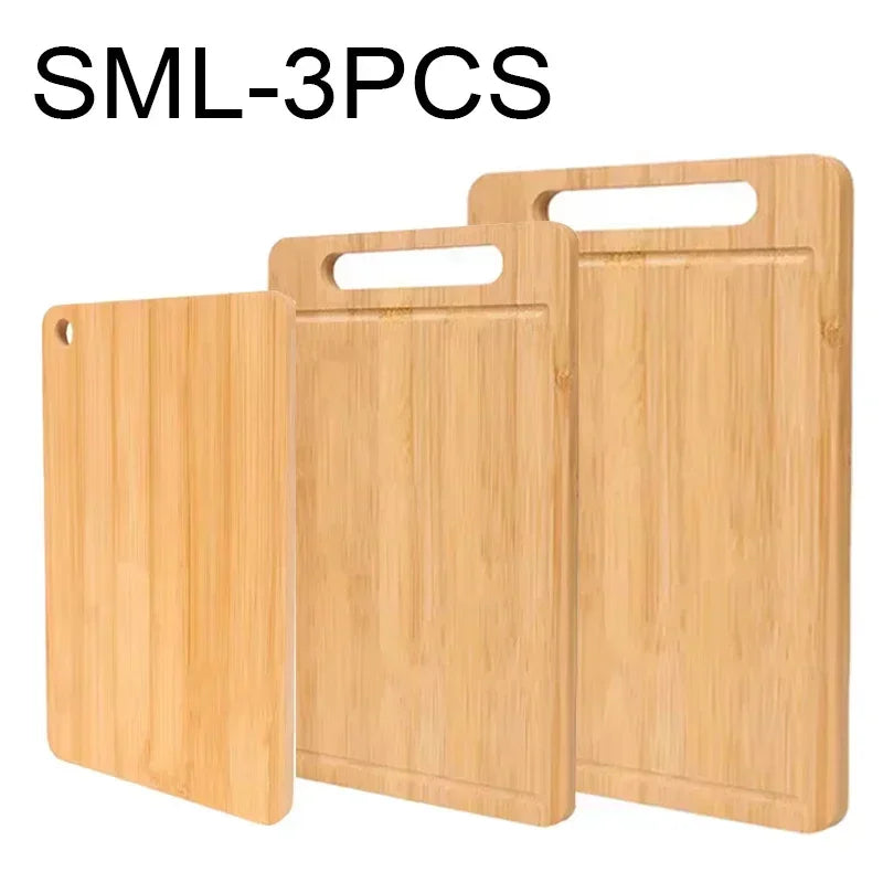 Premium Solid Wood Double-Sided Cutting Board™