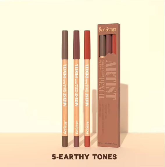 velvet lip liner 3pcs