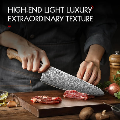Master Series Damascus Steel Chef Knife