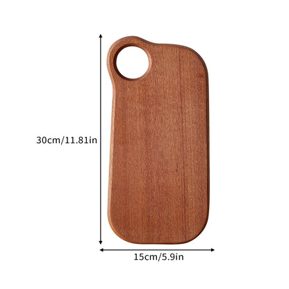 Long-handled Acacia Wood Cutting Board Solid Household Wooden Creative Photo Props Serving Charcuterie Boards Posing