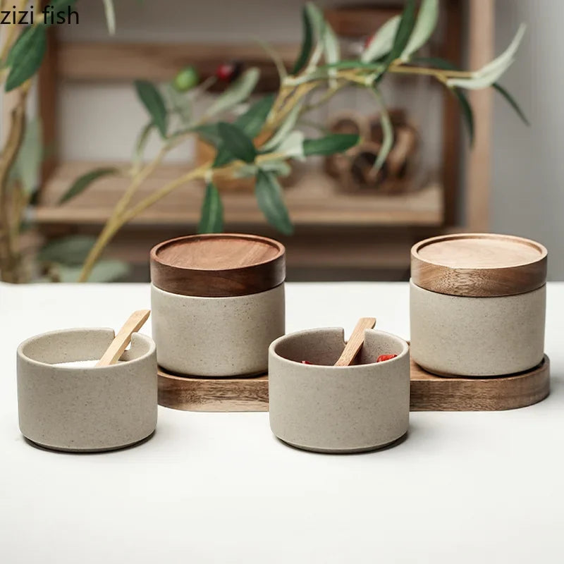 Elegant Ceramic Spice Storage Jar™