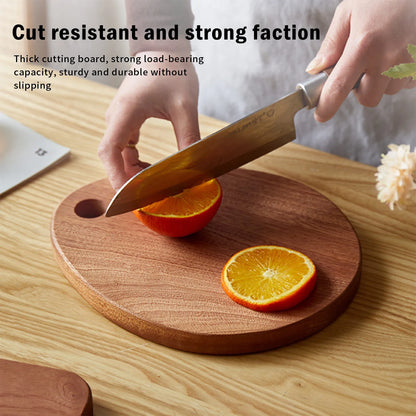 Long-handled Acacia Wood Cutting Board Solid Household Wooden Creative Photo Props Serving Charcuterie Boards Posing