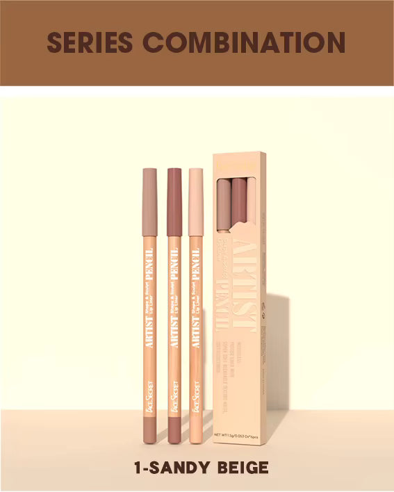 velvet lip liner 3pcs