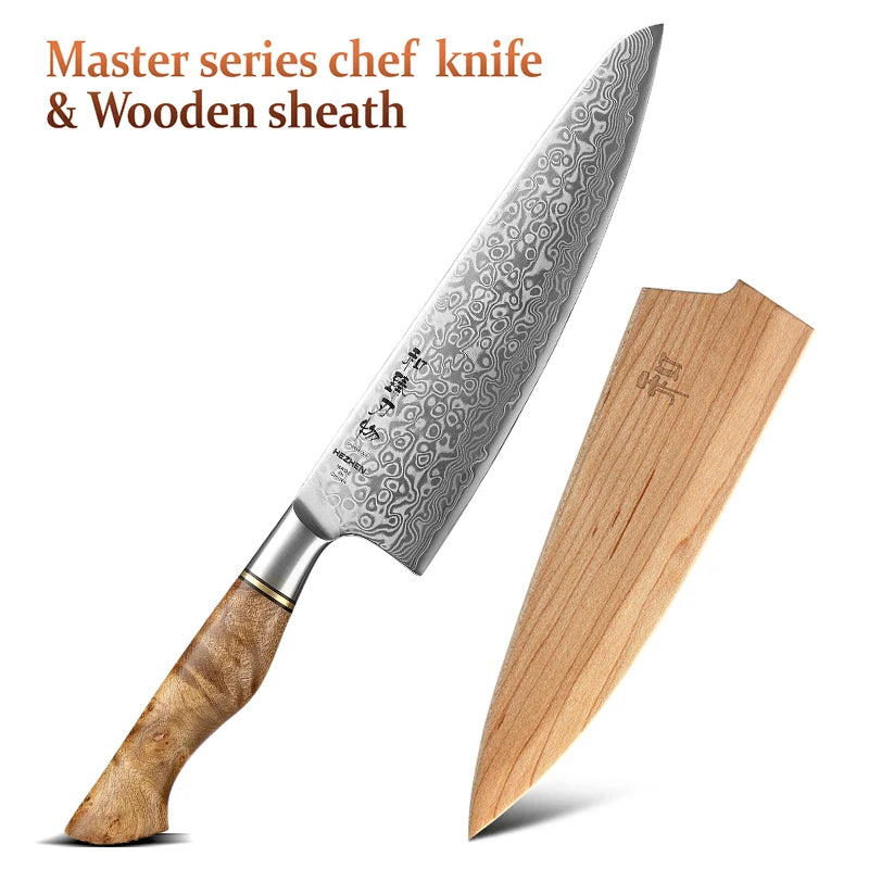 Master Series Damascus Steel Chef Knife