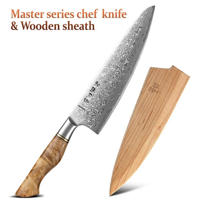 Master Series Damascus Steel Chef Knife