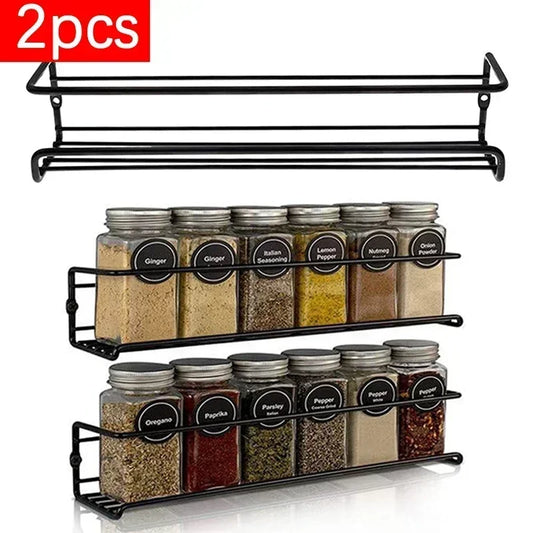 Sleek Spice Wall Organizer Set™