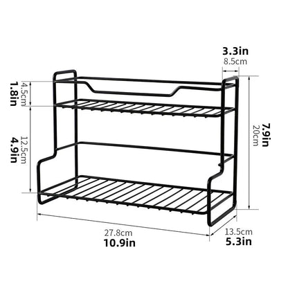 Elegant Stainless Steel Organizer Rack™