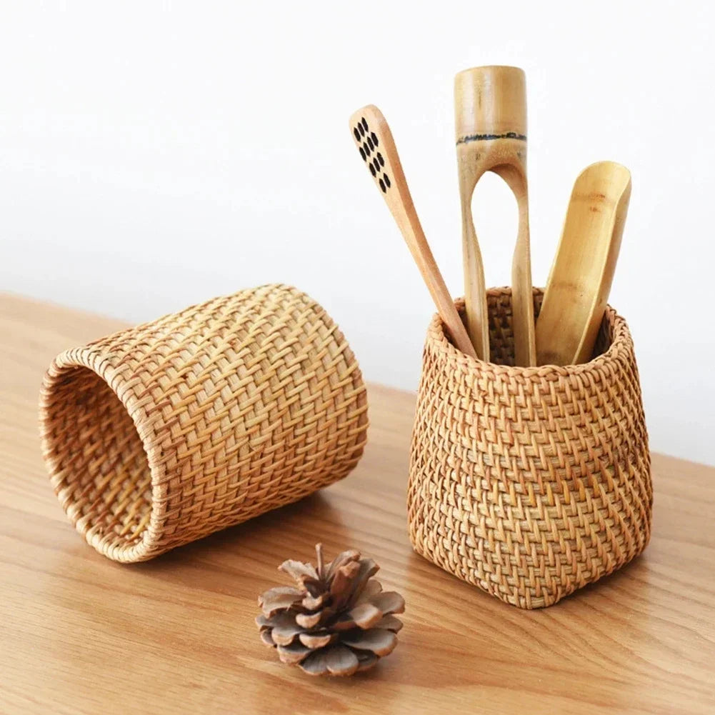 Handwoven Rattan Storage Box™