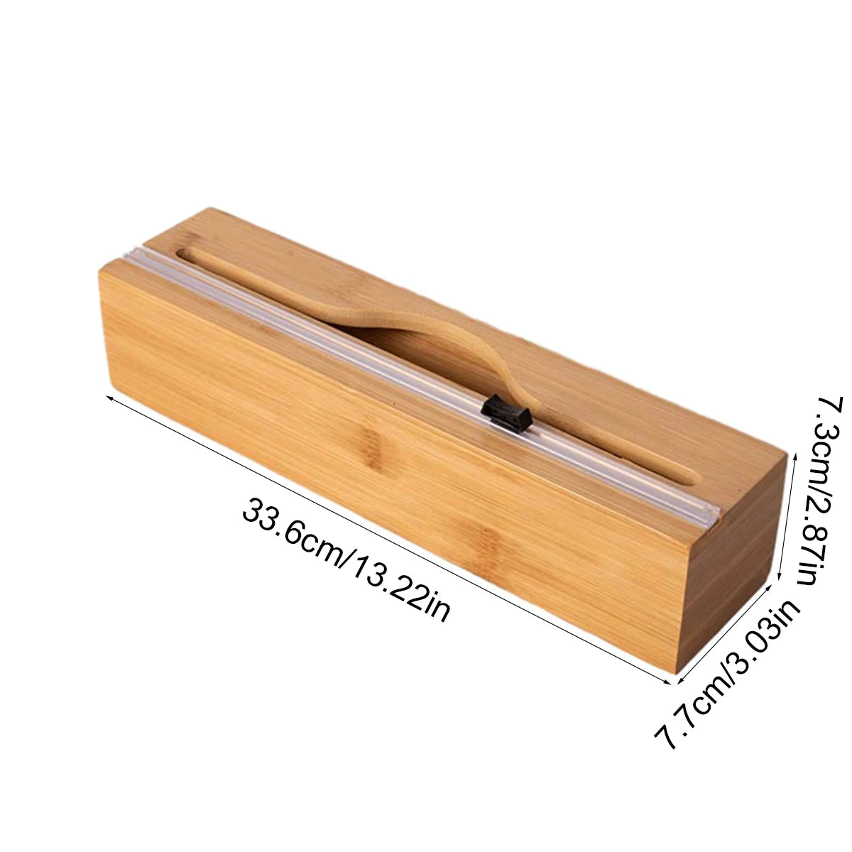 Bamboo Kitchen Wrap Organizer™