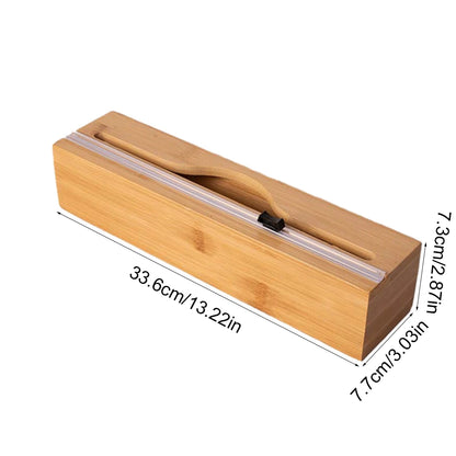 Bamboo Kitchen Wrap Organizer™