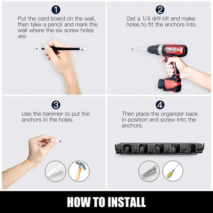 Ultimate Wall-Mounted Mop Holder™