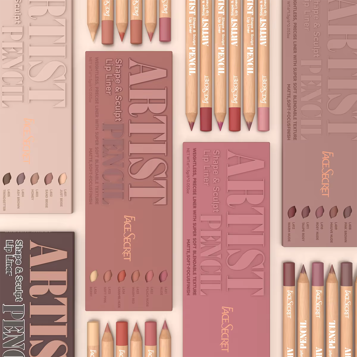 Velvet Luxe Lip Liner Set™ 6pc