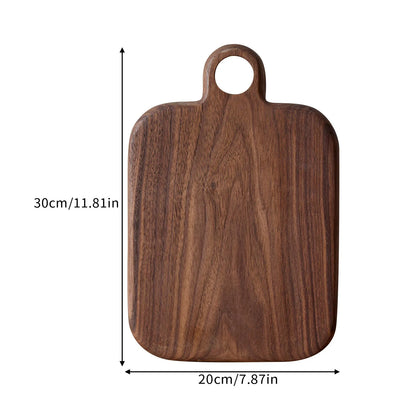 Long-handled Acacia Wood Cutting Board Solid Household Wooden Creative Photo Props Serving Charcuterie Boards Posing